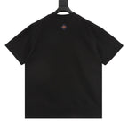 Louis Vuitton LV deconstructed logo embroidered T-shirt