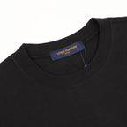 Louis Vuitton LV deconstructed logo embroidered T-shirt