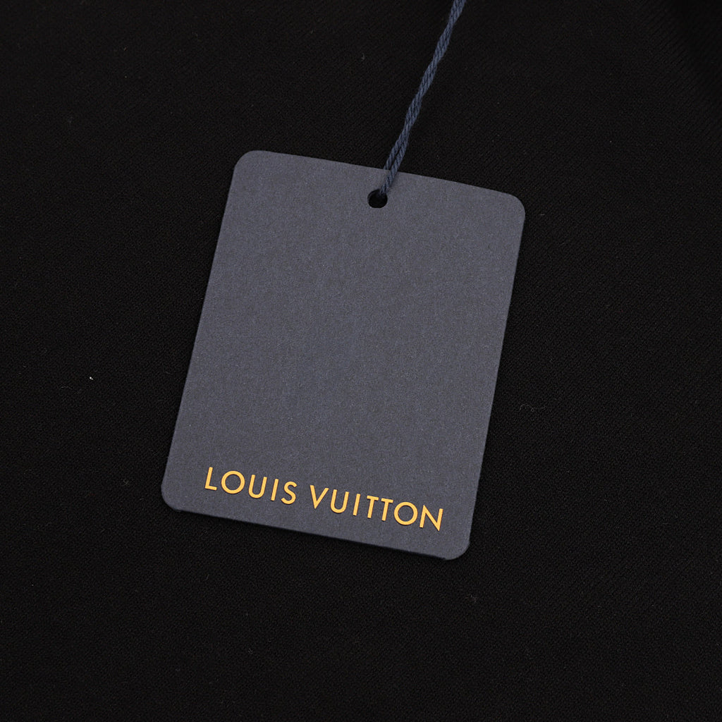Louis Vuitton Knitted Jacquard Shorts with Nylon Panel Inserts and Drawstring