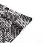 Louis Vuitton rhinestone logo checkered short-sleeved shirt
