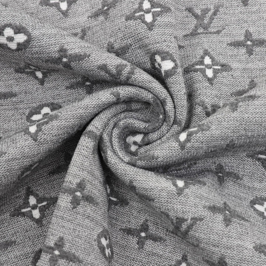 Louis Vuitton All-Over Monogram Jacquard Short-Sleeve Shirt