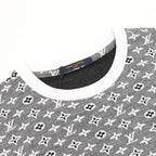 Louis Vuitton All-Over Monogram Jacquard Short-Sleeve Shirt