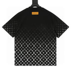 Louis Vuitton Classic Gradient All-Over Logo Short-Sleeve Shirt