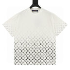 Louis Vuitton Classic Gradient All-Over Logo Short-Sleeve Shirt