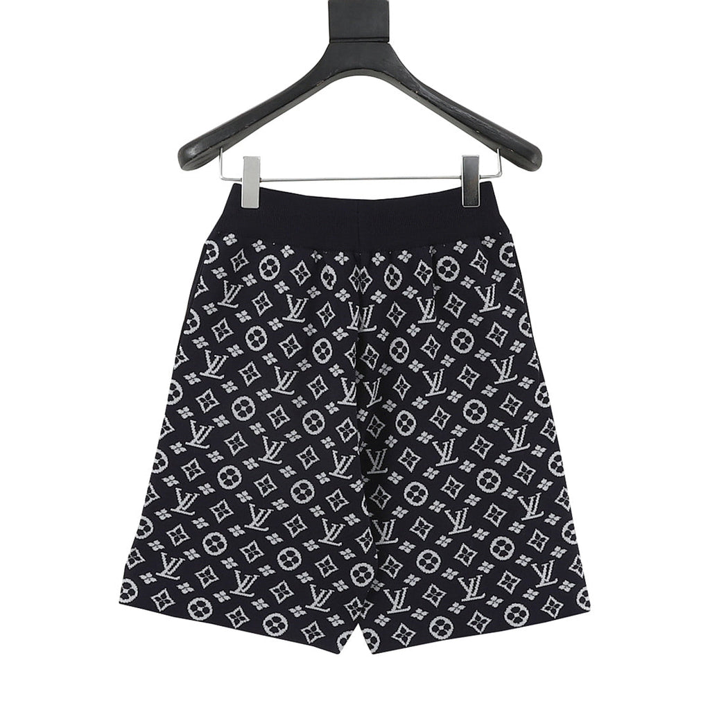 Louis Vuitton All-Over Monogram Jacquard Knit Shorts