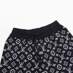 Louis Vuitton All-Over Monogram Jacquard Knit Shorts