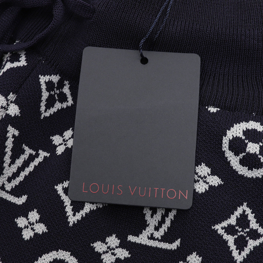 Louis Vuitton All-Over Monogram Jacquard Knit Shorts