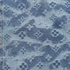 Louis Vuitton Cloud Monogram Jacquard Denim Short-Sleeve Shirt