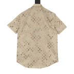 Louis Vuitton Khaki All-Over Print Shirt