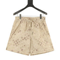 Louis Vuitton Khaki All-Over Print Shorts