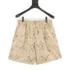 Louis Vuitton Khaki All-Over Print Shorts
