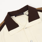 Louis Vuitton Shoulder-Striped Embroidered Shirt