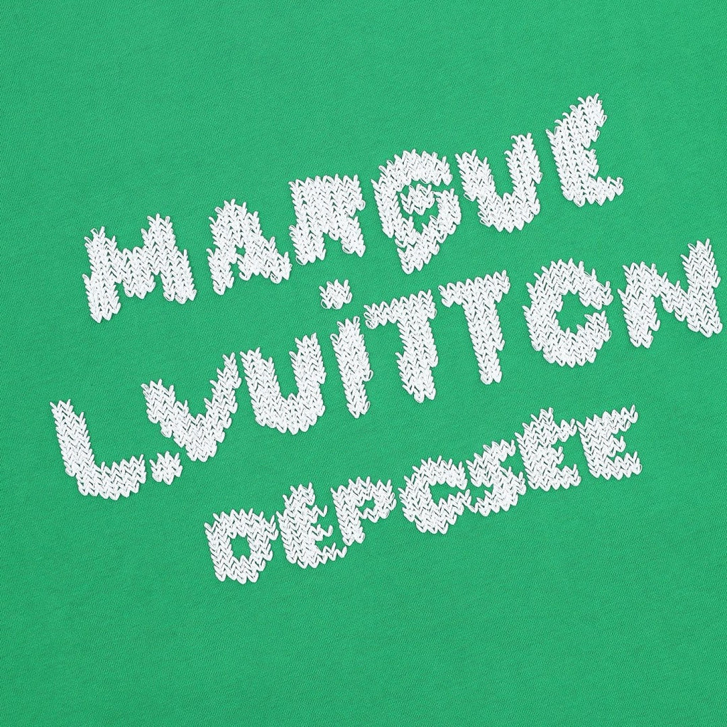 Louis Vuitton Embroidered Short-Sleeve Top