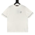 Louis Vuitton Letter Jacquard Knit T-Shirt with Cuff Detail