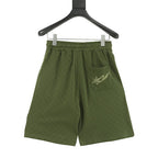 Louis Vuitton Embroidered Patch Damier Shorts