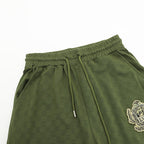 Louis Vuitton Embroidered Patch Damier Shorts