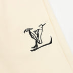Louis Vuitton Double-Logo Embroidered Shorts