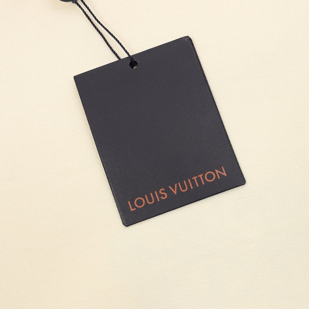 Louis Vuitton Double-Logo Embroidered Shorts