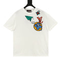 Louis Vuitton Airplane Jacquard Knit Short-Sleeve Top