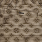 Louis Vuitton Blurred Letter Print Shorts