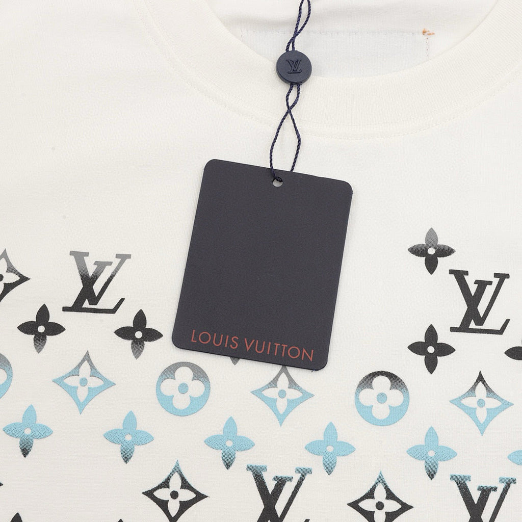 Louis Vuitton All-Over Monogram Gradient Digital Print T-Shirt