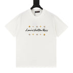 Louis Vuitton Daisy Letter Print Short-Sleeve