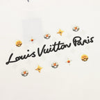 Louis Vuitton Daisy Letter Print Short-Sleeve