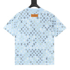 Louis Vuitton monogram gradient short-sleeved shirt