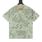 Louis Vuitton monogram gradient short-sleeved shirt
