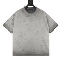 Louis Vuitton Monogram Burnished Wash Distressed Short-Sleeve