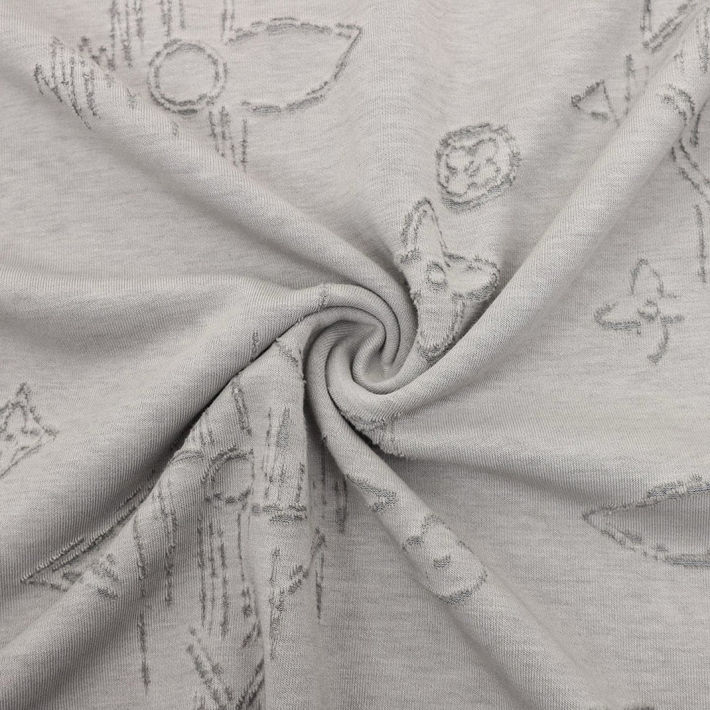 Louis Vuitton Monogram Burnished Wash Distressed Short-Sleeve
