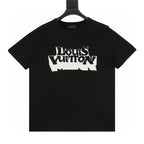 Louis Vuitton Double-Vision Letter Jacquard Knit T-Shirt